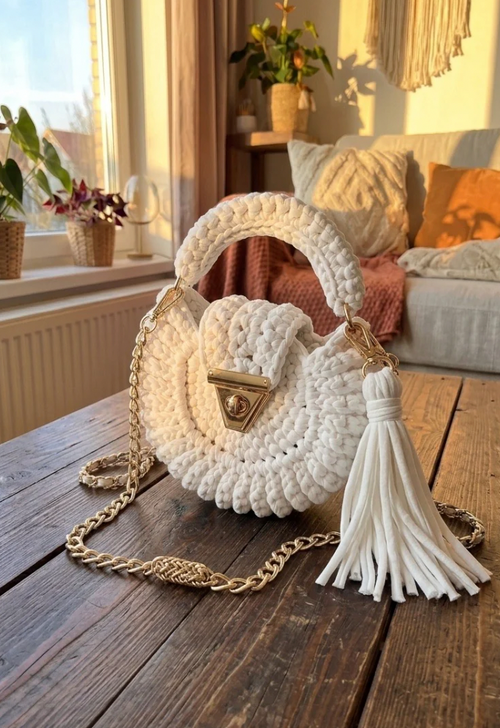 Crochet Summer Shell Bag